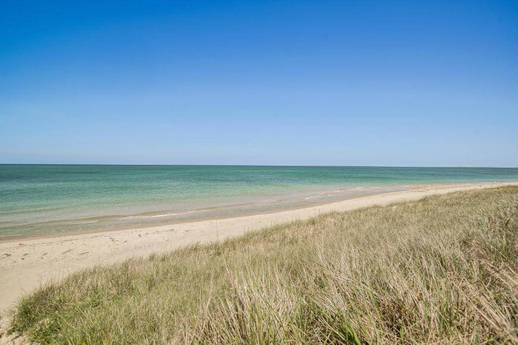 Nantucket beach with dune grass